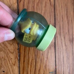 Vintage Earthworm Jim Bob the Killer Goldfish in Bowl Strottman 1995 Figure